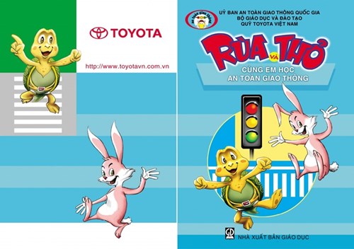 Giới thiệu sách : Rùa và Thỏ cùng em học an toàn giao thông